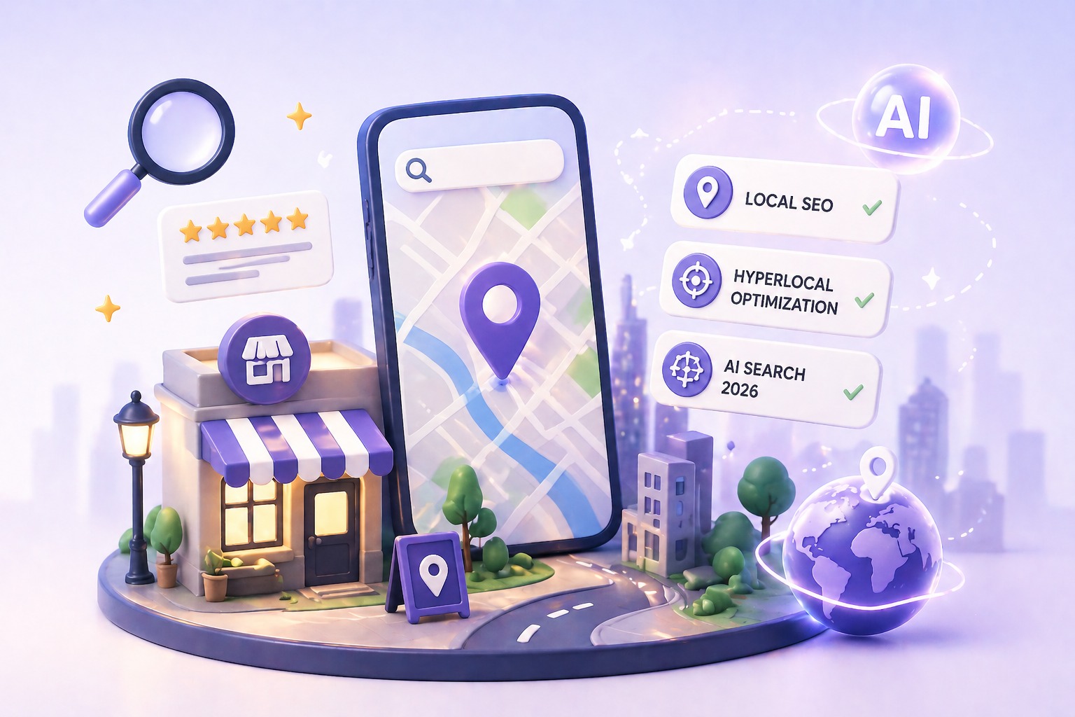 Strategi Mobile Local SEO Optimization untuk AI Search dan Hyperlocal Targeting 2026