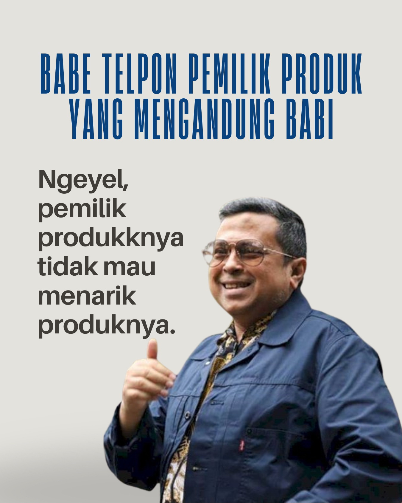 Haikal Hassan dan Fakta Sertifikasi Halal Tahun 2021