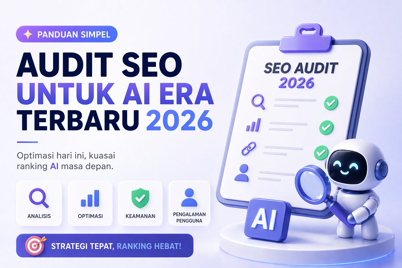 Strategi Audit SEO Berbasis AI SERP Feature Optimization untuk Mendominasi Hasil Pencarian Modern di Era 2026 secara Strategis dan Terukur