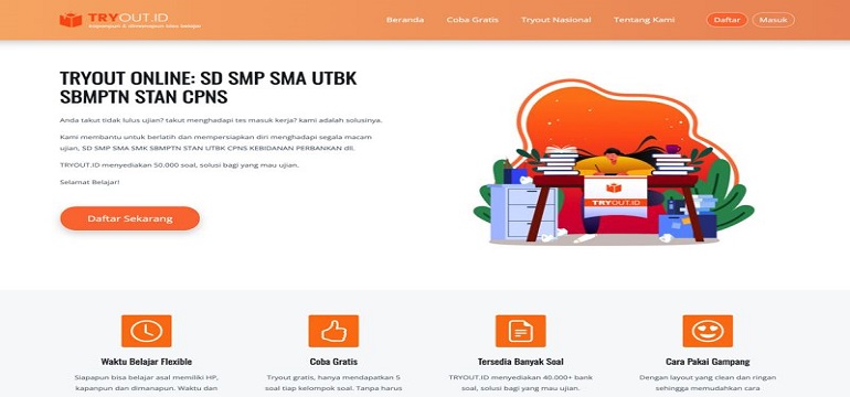 Tryout.id: Solusi Cerdas Persiapan UTBK dan Ujian Mandiri