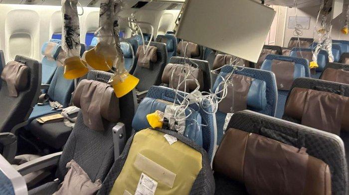 Turbelensi Singapore Airlines, Terpental ke Atas Lalu tTerbanting ke Bawah
