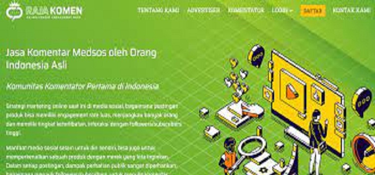 RajaKomen.Com  Sebagai Solusi Terbaik Jasa Komentar Akun Medsos