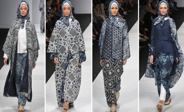 Model Busana Muslimah Batik Remaja Modern Masa Kini