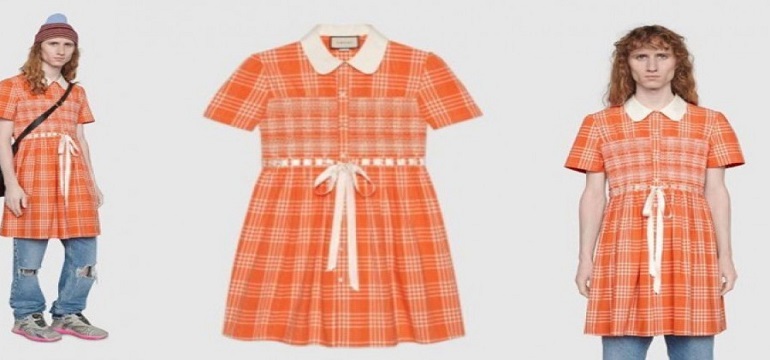 Wow! Gucci Luncurkan Gaun untuk Pria, Harganya Bikin Geleng-Geleng Kepala