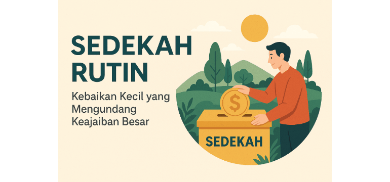 Sedekah Rutin: Kebaikan Kecil yang Mengundang Keajaiban Besar