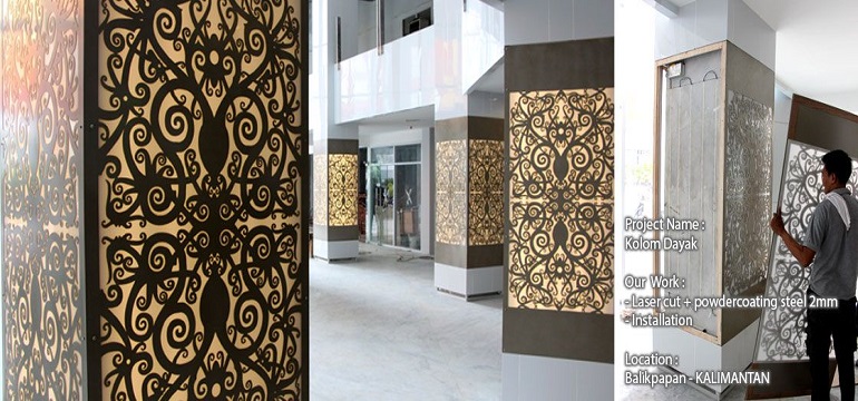 Dekorasi Laser Cutting untuk Memperindah Kantor